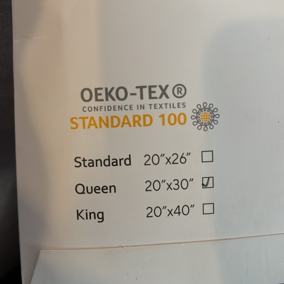 CozyLux Pillow Cases Queen Set of 2, size 20x30. Color - burnt orange.Brand new! - Picture 9 of 13